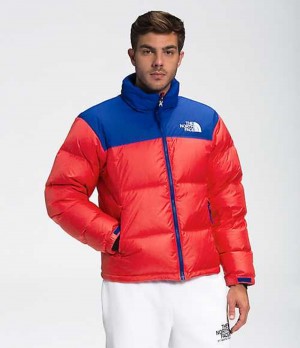 The North Face 1996 Retro Nuptse Dunjacka Herr Röda Blå | 0736258-RK