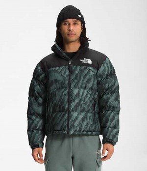 The North Face 1996 Retro Nuptse Dunjacka Herr Gröna | 4578291-CZ