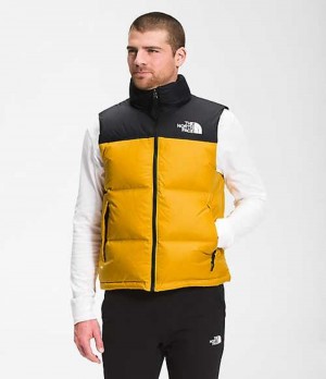 The North Face 1996 Retro Nuptse Väst Herr Gula | 9513842-WN