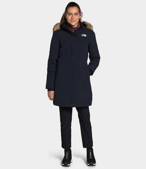 The North Face Arctic Parka Dam Marinblå | 4176329-PJ