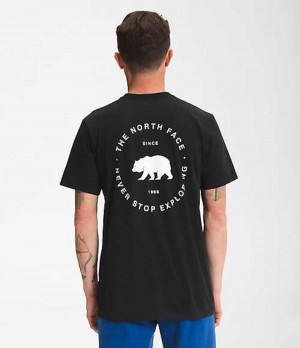 The North Face Bear NSE T-Shirt Herr Svarta | 1408937-BD