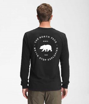 The North Face Bear NSE T-Shirt Herr Svarta | 3918740-ZD