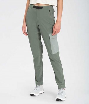 The North Face Bridgeway Byxor Dam Gröna | 1675823-LC