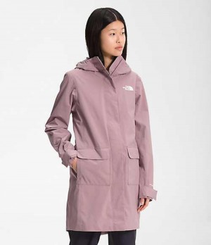 The North Face City Breeze Rain Regnjackor Dam Lila | 8752604-AH