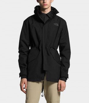 The North Face City Breeze Rain Regnjackor Herr Svarta | 1628704-PK