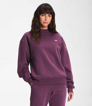 The North Face City Standard Sweatshirt Dam Vinröda | 2096734-PF