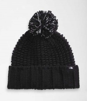 The North Face Cozy Tjock Mössa Dam Svarta | 2740683-KG