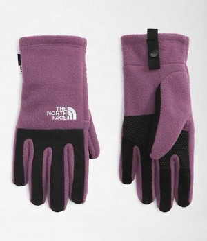 The North Face Denali Etip™ Handskar Tjej Lila | 6105329-VP