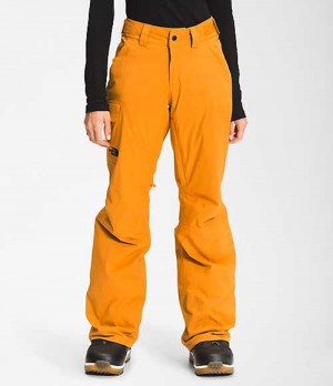 The North Face Freedom Snowboardbyxa Dam Gula | 6435972-LO