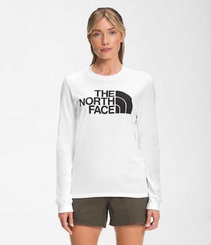 The North Face Half Dome T-Shirt Dam Vita | 3276051-VB