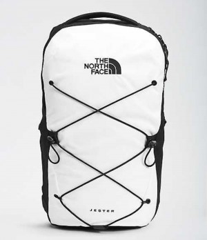 The North Face Jester Ryggsäck Pojke Vita Svarta | 9768501-QB