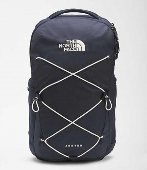 The North Face Jester Ryggsäck Tjej Marinblå Vita | 4120956-PE