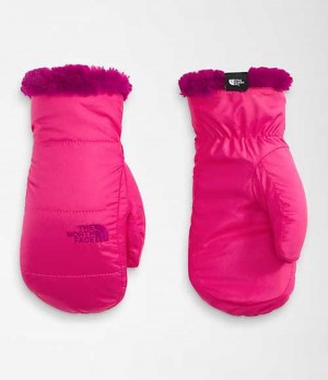 The North Face Mossbud Handskar Tjej Rosa | 3809541-JO