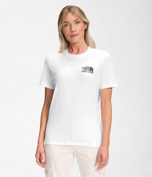 The North Face Mountain T-Shirt Dam Vita | 5780916-TO