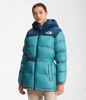 The North Face Nuptse Dunjacka Dam Blå | 3506829-DN