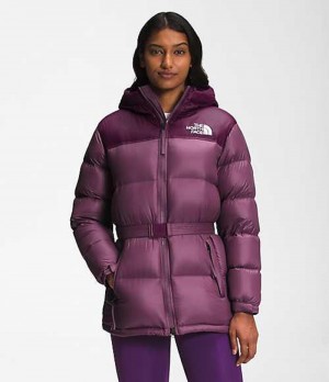 The North Face Nuptse Dunjacka Dam Lila Vinröda | 9748025-QI