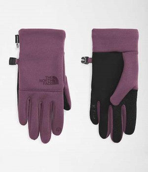 The North Face Recycled Etip™ Handskar Tjej Lila | 1789302-KW