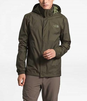 The North Face Resolve 2 Regnjackor Herr Grå Bruna Gröna | 9531428-CH