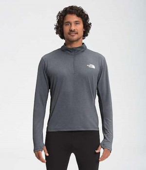 The North Face Riseway ½ Zip Sweatshirt Herr Grå | 2531074-HU