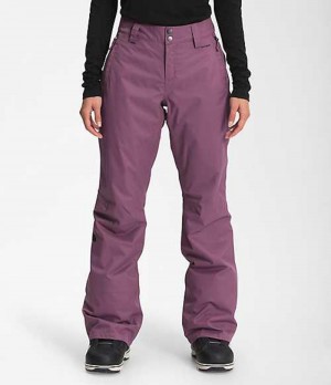 The North Face Sally Snowboardbyxa Dam Lila | 5142937-KI