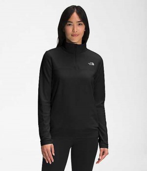 The North Face TKA Glacier Sweatshirt Dam Svarta | 7543081-UN