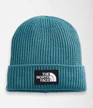 The North Face TNF™ Logo Box Mössa Dam Blå | 1478653-XZ