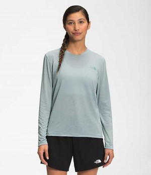 The North Face Wander T-Shirt Dam Silver Blå | 4952718-AI