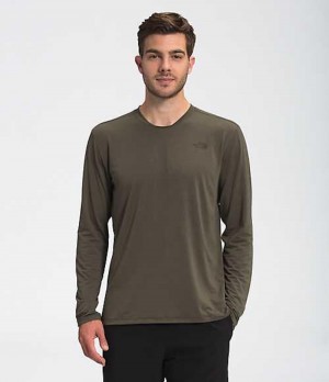 The North Face Wander T-Shirt Herr Grå Bruna Gröna | 1473625-VN