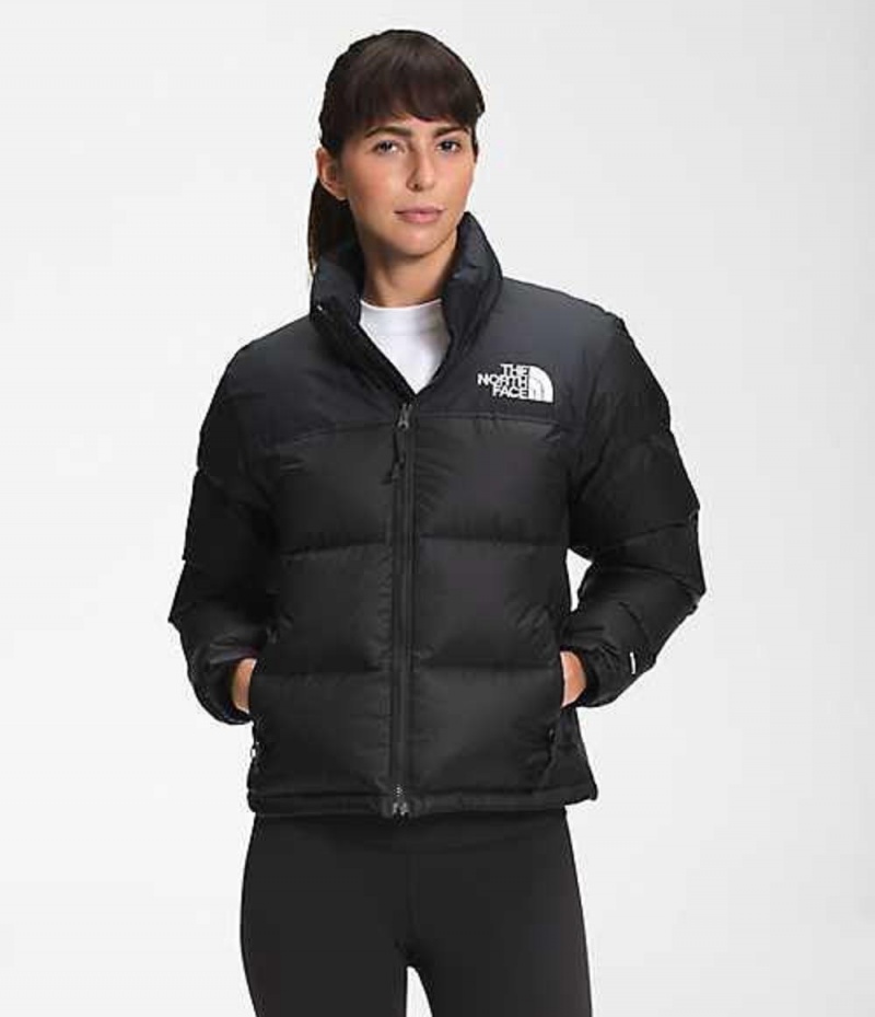 The North Face 1996 Retro Nuptse Dunjacka Dam Svarta | 9215037-TA