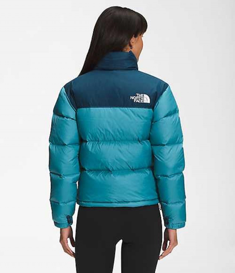 The North Face 1996 Retro Nuptse Dunjacka Dam Blå | 7283594-DN