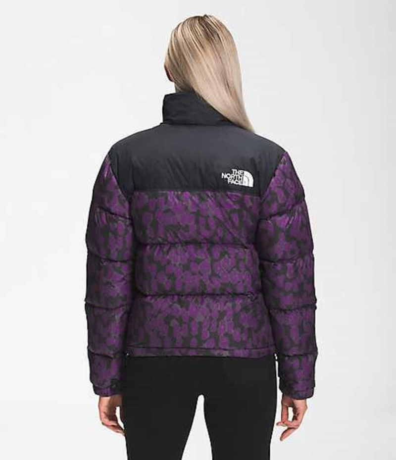 The North Face 1996 Retro Nuptse Dunjacka Dam Lila | 3715298-AE