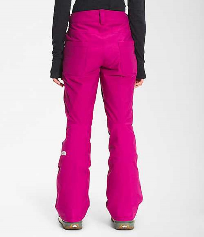 The North Face Aboutaday Snowboardbyxa Dam Rosa Svarta | 6290137-JM