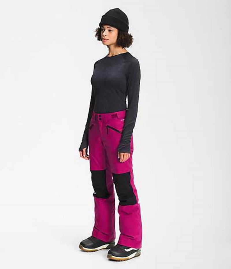 The North Face Aboutaday Snowboardbyxa Dam Rosa Svarta | 6290137-JM