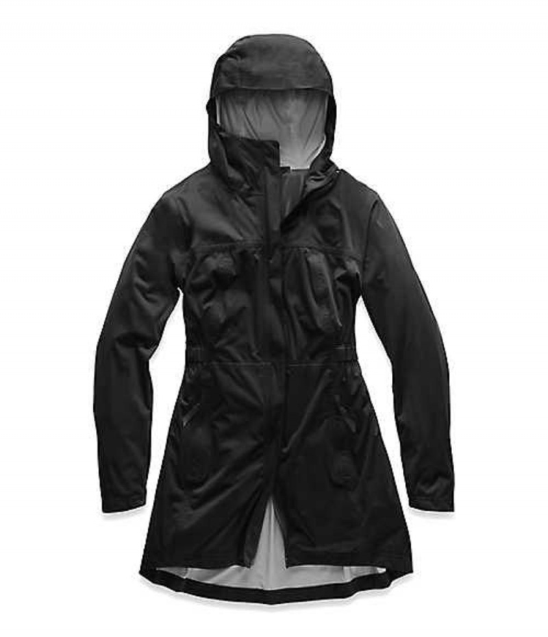 The North Face Allproof Stretch Parka Dam Svarta | 6432879-GQ