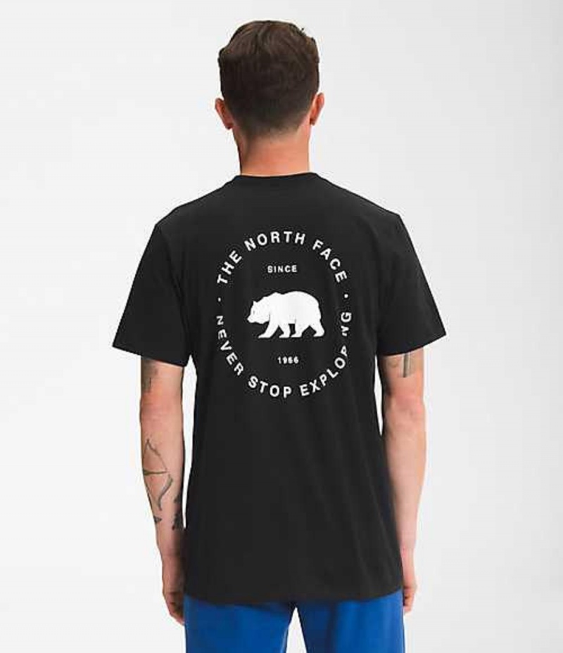 The North Face Bear NSE T-Shirt Herr Svarta | 1408937-BD