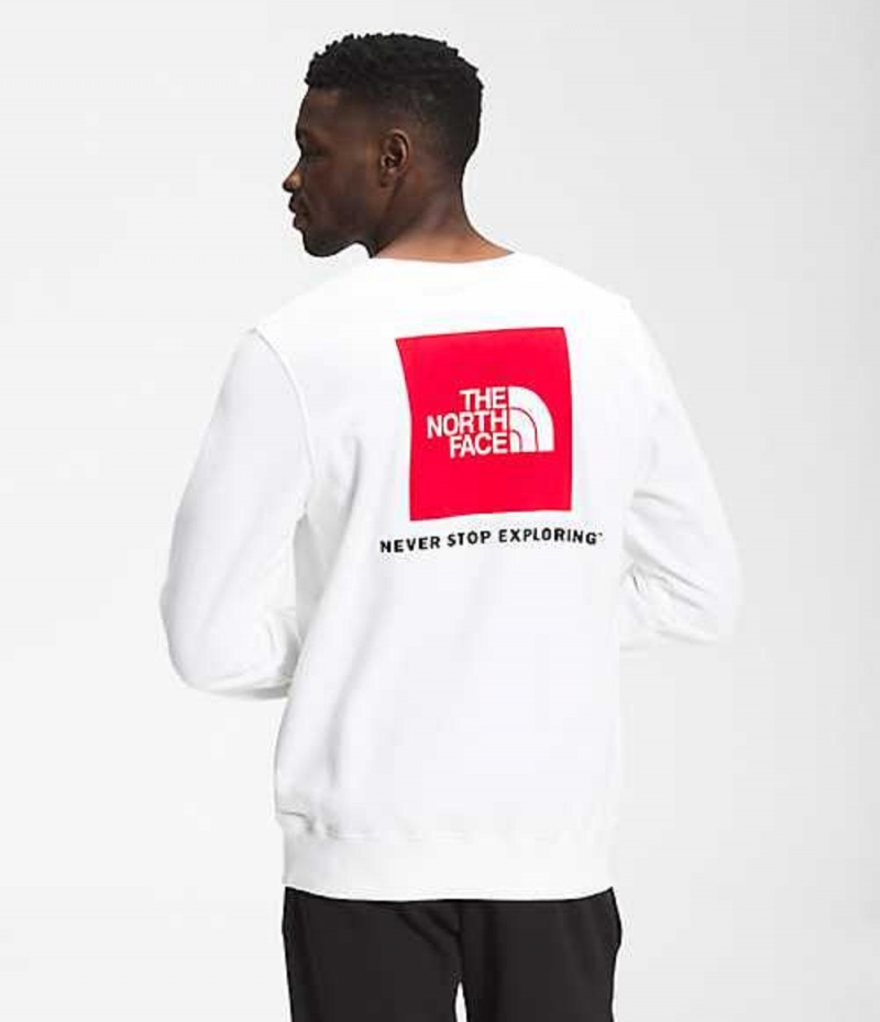 The North Face Box NSE Sweatshirt Herr Vita | 2043798-PM