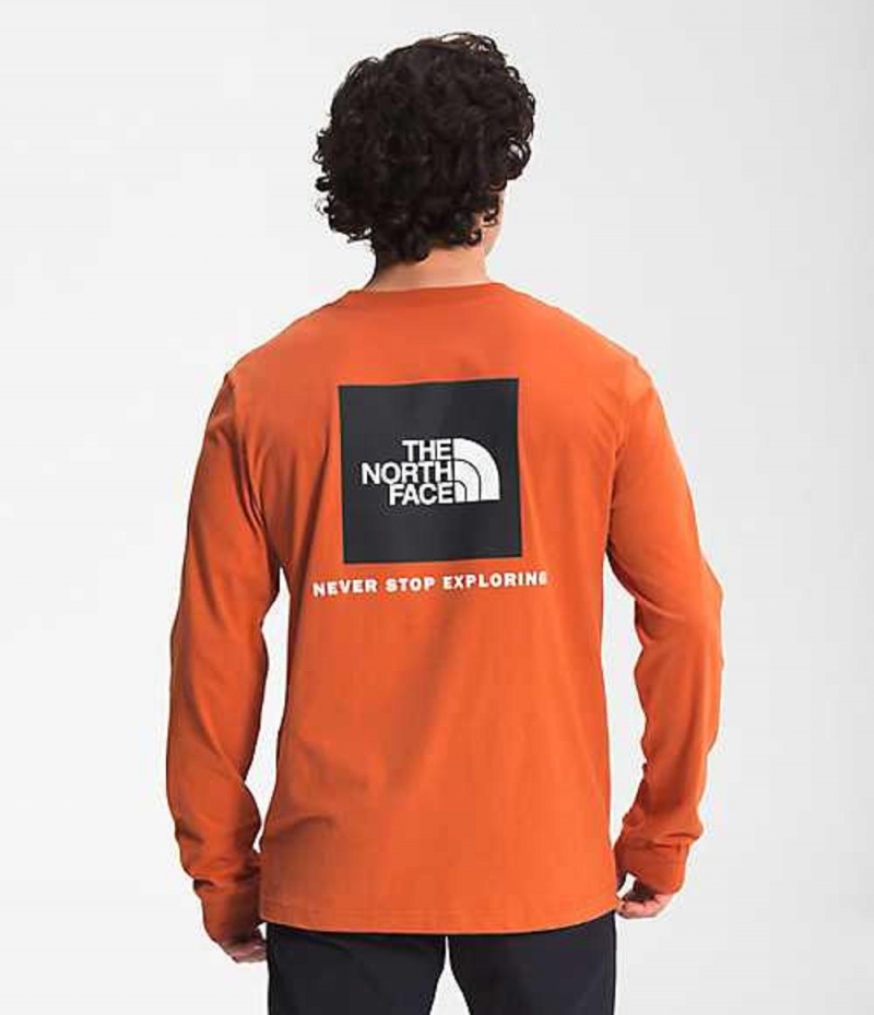 The North Face Box NSE T-Shirt Herr Röda | 5937842-XL