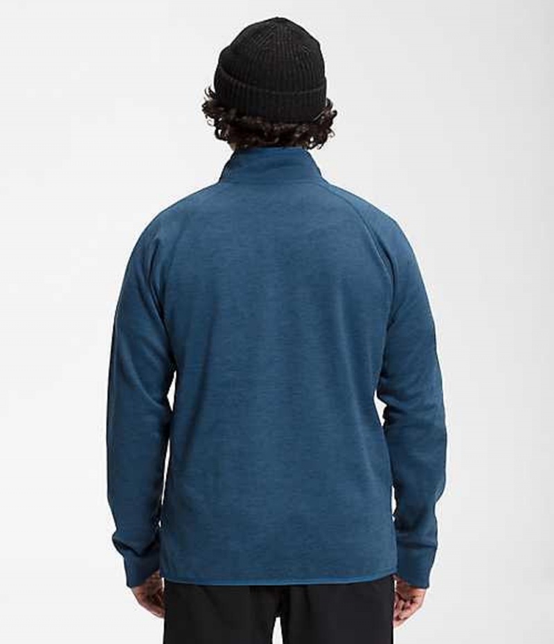 The North Face Canyonlands Sweatshirt Herr Blå | 4596702-QS