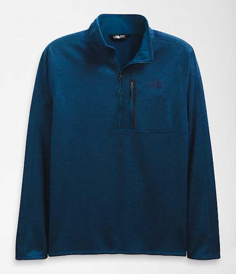 The North Face Canyonlands Sweatshirt Herr Blå | 4596702-QS