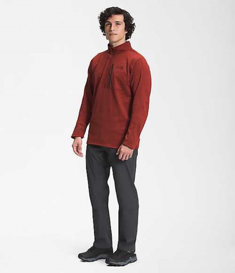 The North Face Canyonlands Sweatshirt Herr Röda | 6138279-CH