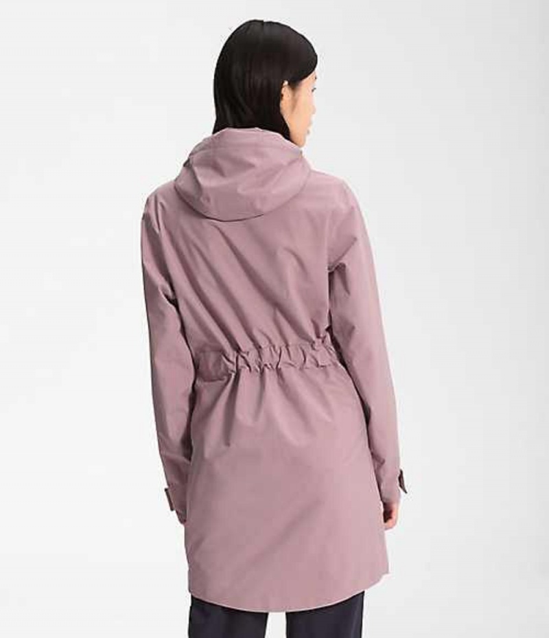 The North Face City Breeze Rain Regnjackor Dam Lila | 8752604-AH