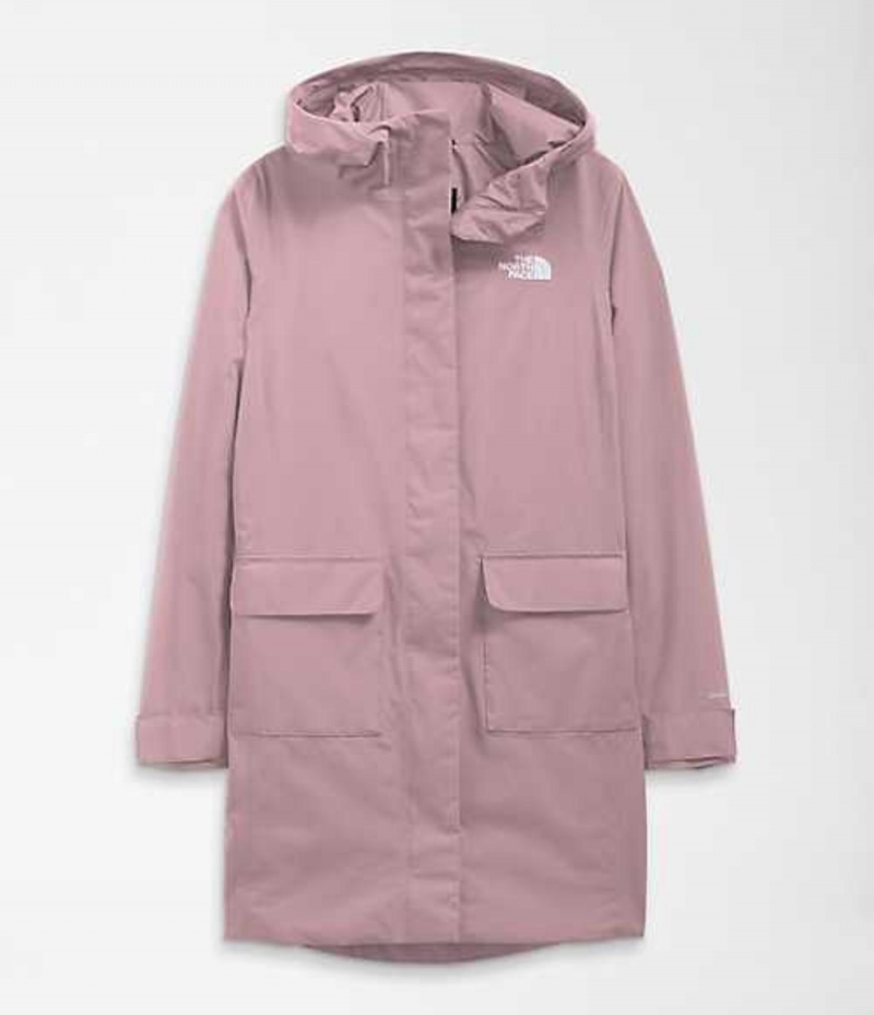 The North Face City Breeze Rain Regnjackor Dam Lila | 8752604-AH