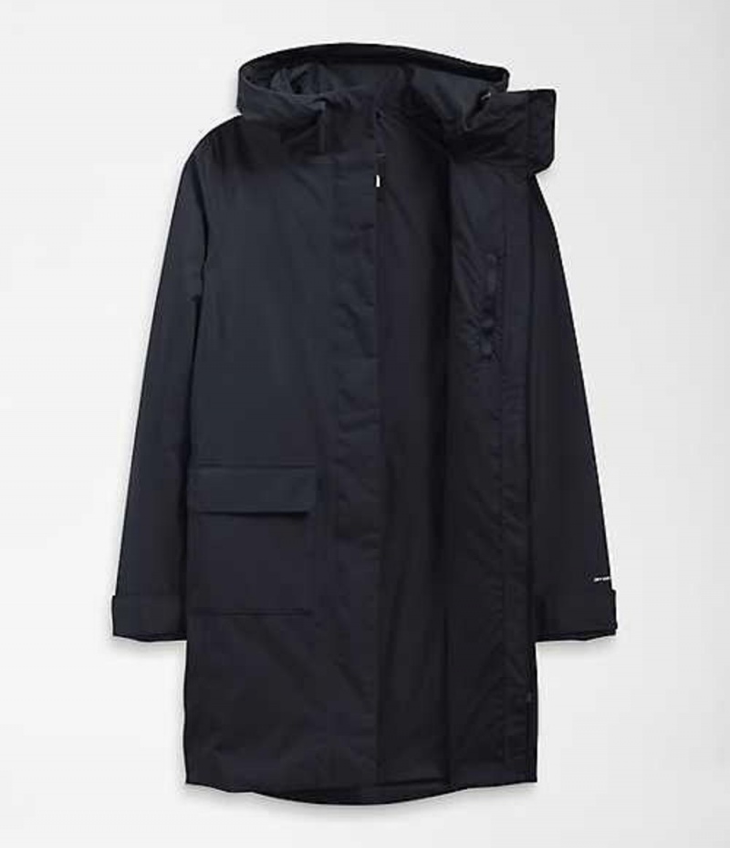 The North Face City Breeze Rain Regnjackor Dam Marinblå | 7295084-TD