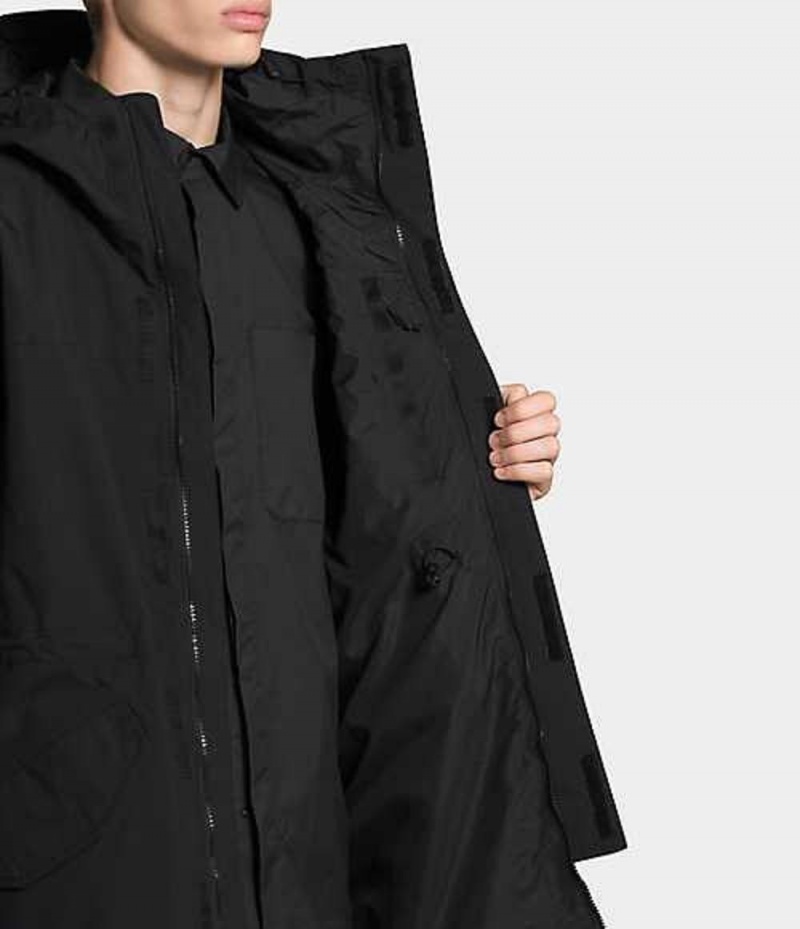 The North Face City Breeze Rain Regnjackor Herr Svarta | 1628704-PK