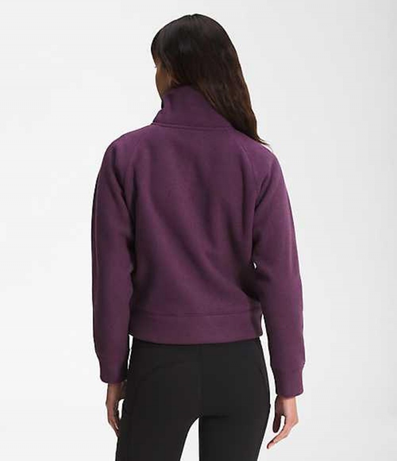 The North Face City Standard Sweatshirt Dam Vinröda | 6304852-FO