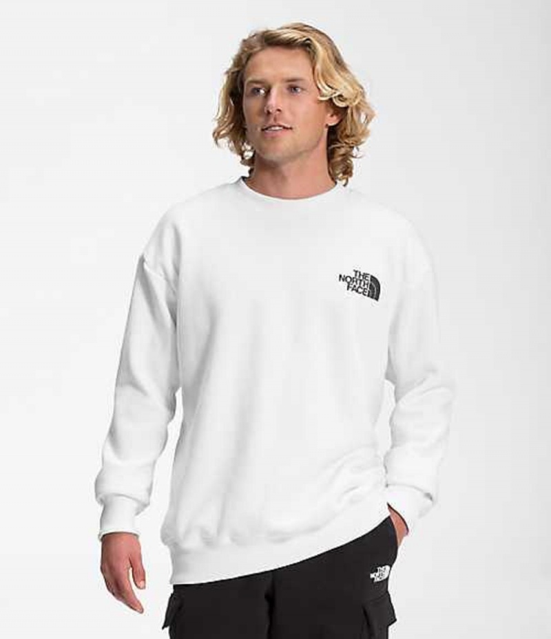 The North Face Coordinates Sweatshirt Herr Vita | 0573486-TB