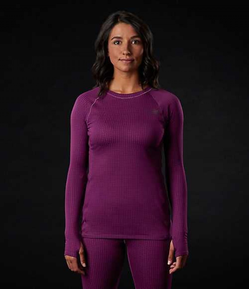 The North Face DotKnit Sweatshirt Dam Lila | 9182546-NL