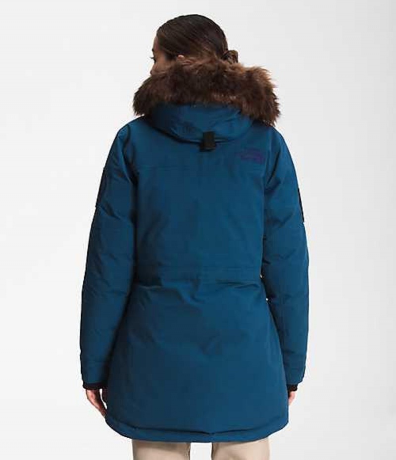 The North Face Expedition McMurdo Parka Dam Blå | 3715849-LQ