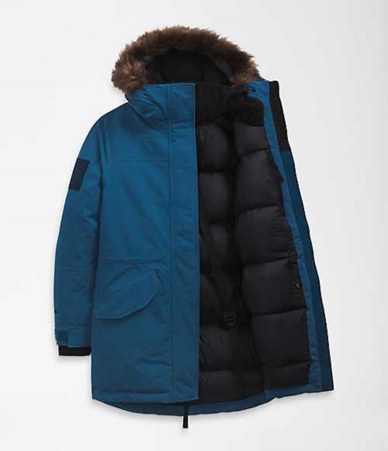 The North Face Expedition McMurdo Parka Dam Blå | 3715849-LQ