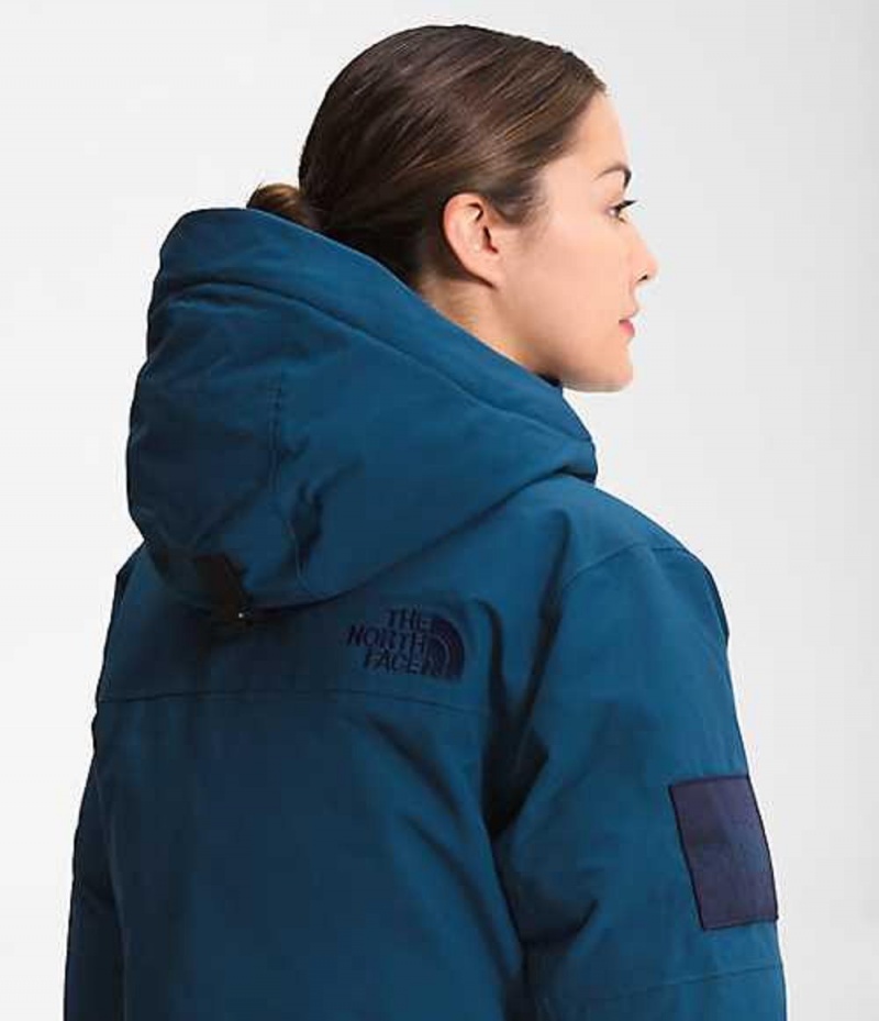 The North Face Expedition McMurdo Parka Dam Blå | 3715849-LQ